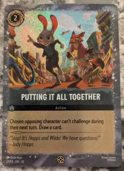Putting It All Together 27 Disney Lorcana Promo Cards Holo - Image 1