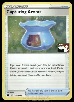 Capturing Aroma 153/195 Uncommon Prize Pack Series Cards Pokemon Holo Near Mint - Image 1