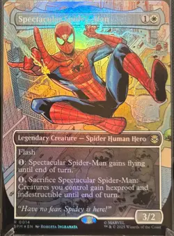 MTG Marvel’s Spectacular Spider-Man Spider-Man Foil (Rare) - Image 1