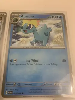 Pokemon Amaura Aurorus Antique Sail Fossil Lot of 5 Cards POR Set - Image 5