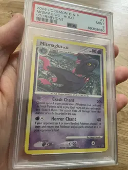 2008 Pokemon D&P Stormfront # 7 Mismagius Holo PSA 9 Card MINT! Diamond & Pearl - Image 3