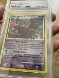 2008 Pokemon D&P Stormfront # 7 Mismagius Holo PSA 9 Card MINT! Diamond & Pearl - Image 4
