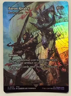 Baron Rivalry Showcase Foil - Final Fantasy: Through the Ages MTG - Image 1