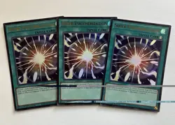 Yu-Gi-Oh! Super Polymerization CH01-EN033 Ultra Rare Card X3 - Image 1