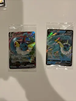 Pokemon (Chinese) SEALED PROMO 6 Card Lot of Jolteon, Vaporeon, Flareon VMAX &V - Image 4