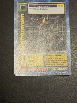 Diaboromon Mo-12 Digimon Movie Promo Card 2000 - Image 4