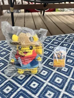Sealed Pokemon Chicago Field Museum Exclusive Pikachu Plush and Archeops Card - Image 1