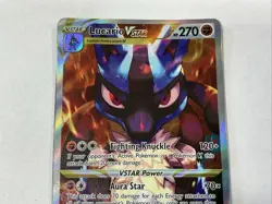 Pokemon TCG Lucario VSTAR SWSH291 Crown Zenith ETB Black Star Promo Card - Image 4