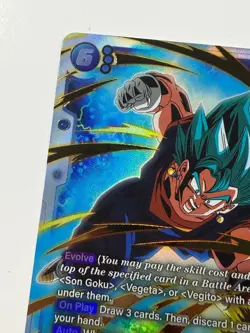Vegito FB10-121 SCR Secret Rare Cross Force Dragon Super Ball Fusion World Card - Image 4