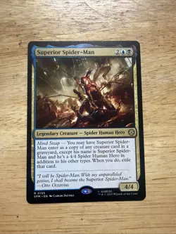 Superior Spider-Man 155 Rare Marvel's Spider-Man Magic: The Gathering Near Mint - Image 1