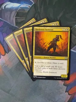 Hardened Tactician x 4 | 7% Off 2+ | Tarkir: Dragonstorm | NM | MTG - Image 1