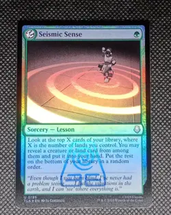 Seismic Sense Avatar: The Last Airbender Foil - Image 1
