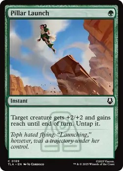 Pillar Launch Avatar: The Last Airbender 189 Foil NM - Image 1
