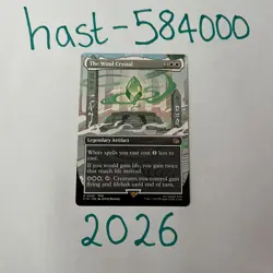 The Wind Crystal 330 Borderless Regular FFIII FIN MTG NM - Image 1