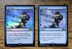 2x Tale's End - Rare NM - 1x Foil, 1x Reg - MTG Core Set 2020 ⚔B&B - Image 1