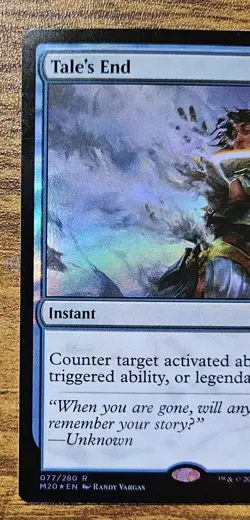 2x Tale's End - Rare NM - 1x Foil, 1x Reg - MTG Core Set 2020 ⚔B&B - Image 2