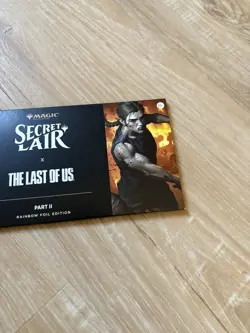 MTG Secret Lair The Last of Us Part II Rainbow Foil Edition SEALED TLoU 2 NEW - Image 2