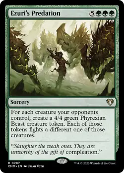 MTG Ezuri's Predation - Commander Masters #287 - Image 1