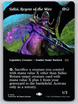 Sidisi, Regent of the Mire (Borderless) 341 Tarkir: Dragonstorm Foil NM - Image 1