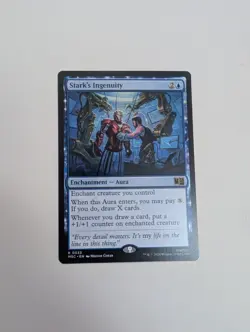 MTG - Stark's Ingenuity - Commander: Marvel Super Heroes NM/M Condition - Image 1