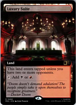 Luxury Suite (Extended Art) R Commander: Marvel Super Heroes 482 NM - Image 1