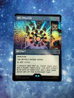 Arc Reactor (Borderless) Foil Marvel Super Heroes 310 NM - Image 1
