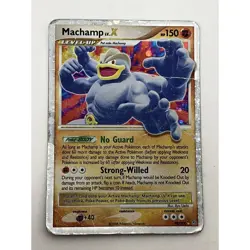 Pokemon TCG Machamp LV. X 98/100 Stormfront Holo - Image 1