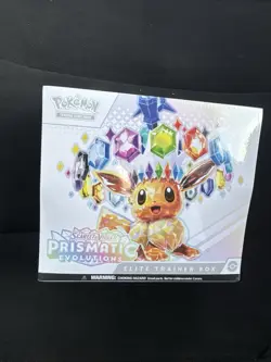 Pokemon Prismatic Evolutions ETB Elite Trainer Box Brand New Factory Sealed - Image 1