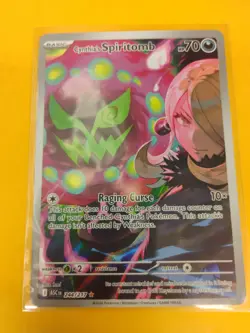 Cynthia's Spiritomb 244/217 Illustration Rare Ascended Heroes Pokemon - Image 4