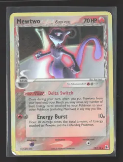 Pokemon 2005 EX Delta Species Mewtwo #12/113 - Image 1