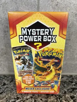 Pokemon 2022 Mystery Power Box Meijer Exclusive Sealed - Image 1
