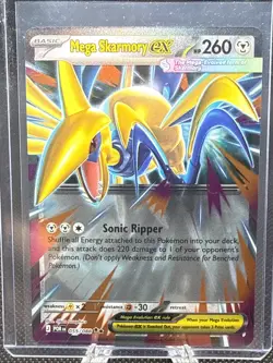 Mega Skarmory ex 055/088 Double Rare Perfect Order Pokemon Holo Near Mint - Image 1