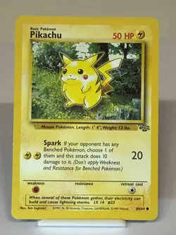 1999 Pokemon TCG Jungle Pikachu - 60/64 - Lightly Played LP - Image 1