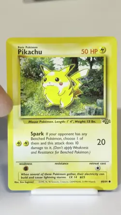 1999 Pokemon TCG Jungle Pikachu - 60/64 - Lightly Played LP - Image 2