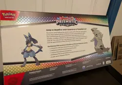 Pokemon Prismatic Evolutions Lucario EX Tyranitar Ex Premium Collection LOT OF 2 - Image 3