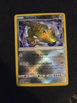 Radiant Steelix - 124/196 - Pokemon Lost Origins Ultra Rare - Image 1