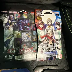 SEALED BOOSTER PACK LOT -Yu-Gi-Oh 12 Packs & 1 Digimon Pack - Image 3