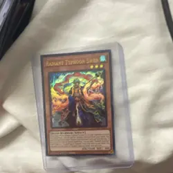 Yu-Gi-Oh! TCG Radiant Typhoon Swen SUDA-EN014 1st Ed Foil Secret Rare - Image 2