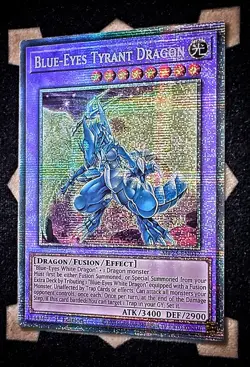 Blue-Eyes Tyrant Dragon MP25-EN042 Starlight Rare 1st Edition Yugioh - Image 1