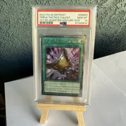 Yugioh Triple Tactics Talent RA01-EN063 1st Edition Quarter Century Rare PSA 10 - Image 1