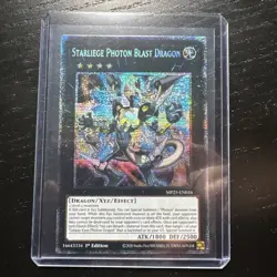 Starliege Photon Blast Dragon 1st Edition YuGiOh Mint Condition Legendary Card - Image 1