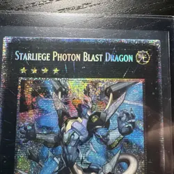 Starliege Photon Blast Dragon 1st Edition YuGiOh Mint Condition Legendary Card - Image 2