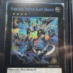 Starliege Photon Blast Dragon 1st Edition YuGiOh Mint Condition Legendary Card - Image 3