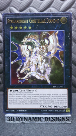 | Yugioh Stellarknight Constellar Diamond SECE-EN051 Ultimate Rare VLP 🔥 | - Image 1