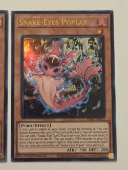 Snake-Eye Ash MP24-EN110 Prismatic Secret Rare Yugioh 1st Edition Mint + BONUS - Image 3