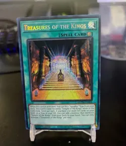Yugioh Treasures Of The Kings Collector's Rare 1st Edition NM MZTM-EN006 - Image 1