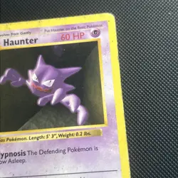 Haunter 29/102 Base Set Shadowless WOTC Vintage 1999 Pokemon TCG Card - HP - Image 4