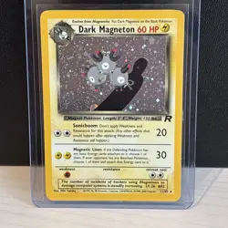 Pokemon Dark Magneton TCG Holo Rare Card 11/82 - Image 1