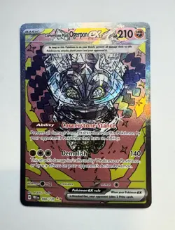 Teal Mask Ogerpon ex 145/131 Prismatic Evolutions Holo NM - Mint Pokemon Card - Image 1