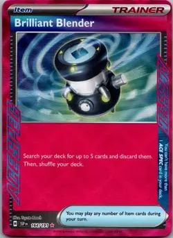Brilliant Blender 164/191 ACE SPEC Rare Surging Sparks Pokemon Holo Near Mint - Image 1